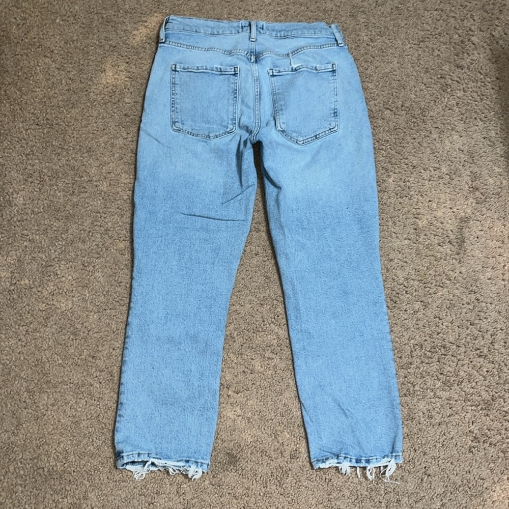 AGOLDE Riley High Rise Straight‎ Crop Jeans Dynamic 29 - Picture 6 of 9